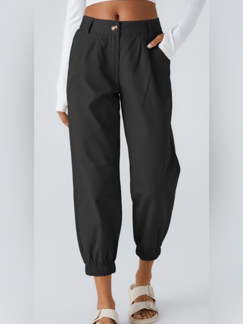 Halara mid rise casual joggers